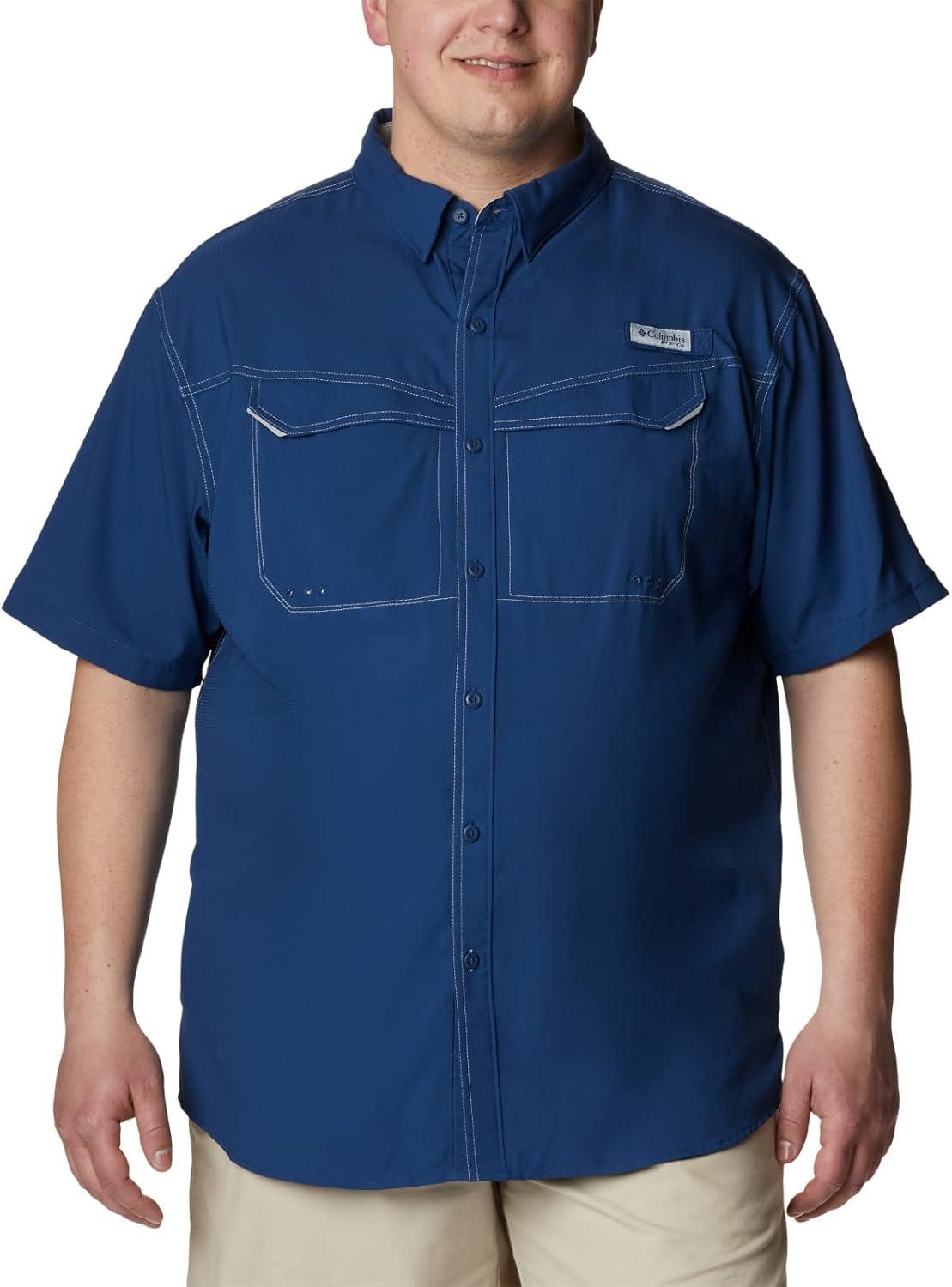 imageColumbia Mens Low Drag Offshore Short Sleeve ShirtCarbon