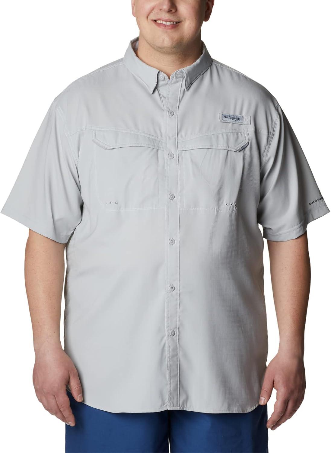 imageColumbia Mens Low Drag Offshore Short Sleeve ShirtCool Grey
