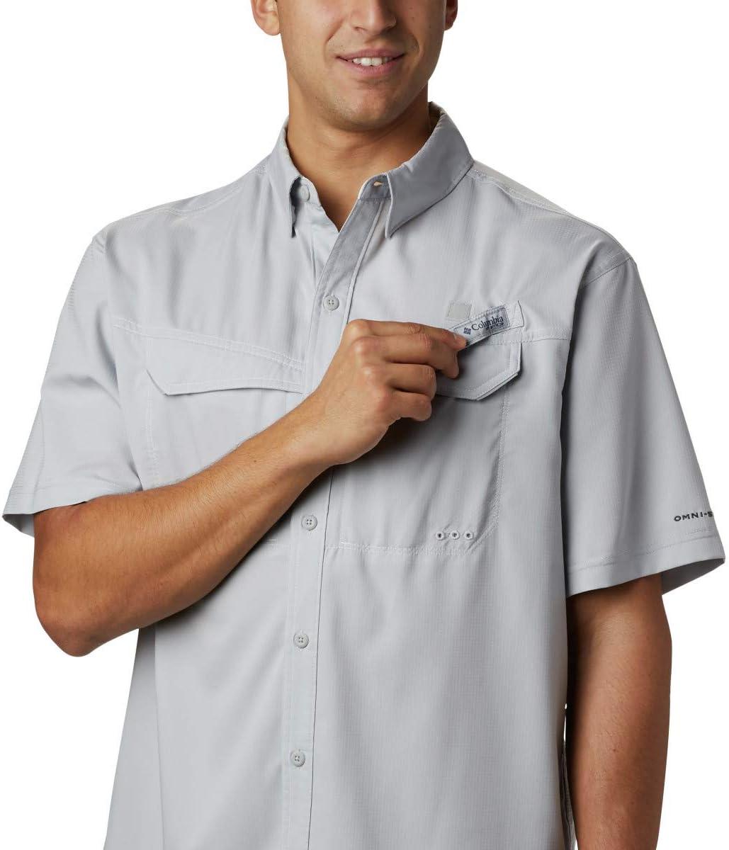 imageColumbia Mens Low Drag Offshore Short Sleeve ShirtCool Grey