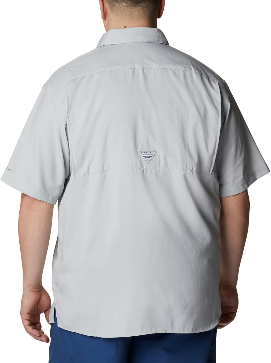 imageColumbia Mens Low Drag Offshore Short Sleeve ShirtCool Grey