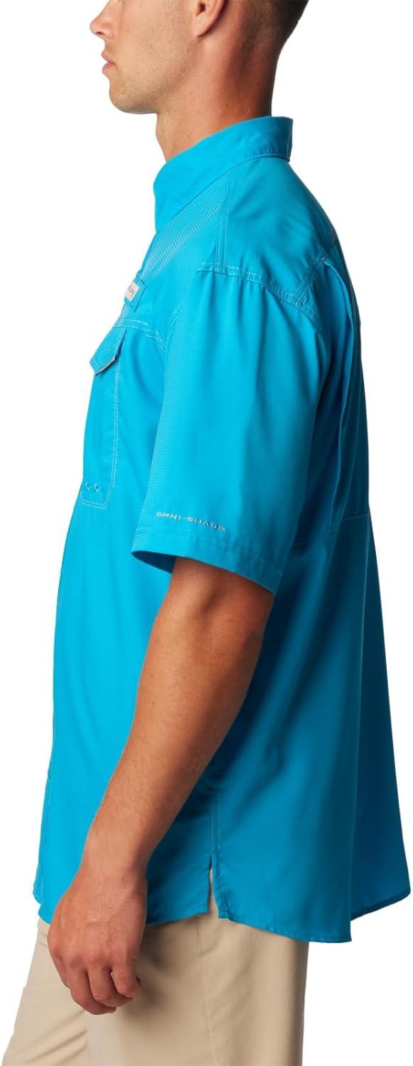 imageColumbia Mens Low Drag Offshore Short Sleeve ShirtOcean Blue