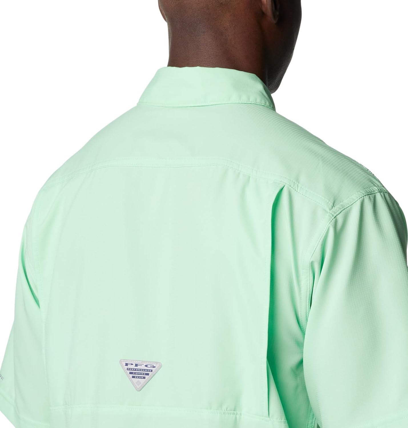 imageColumbia Mens Low Drag Offshore Short Sleeve ShirtOcean Mint