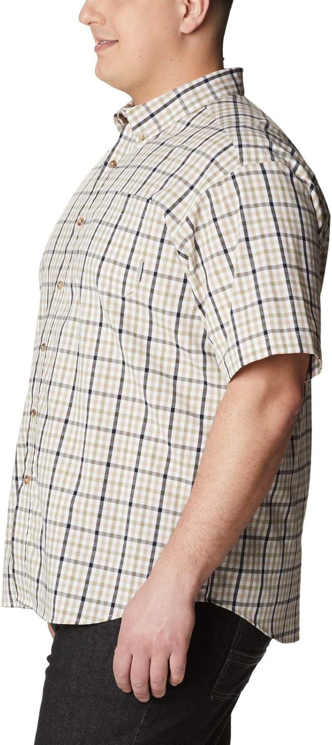 imageColumbia Mens Rapid Rivers II Short Sleeve ShirtAncient Fossil Multi Gingham