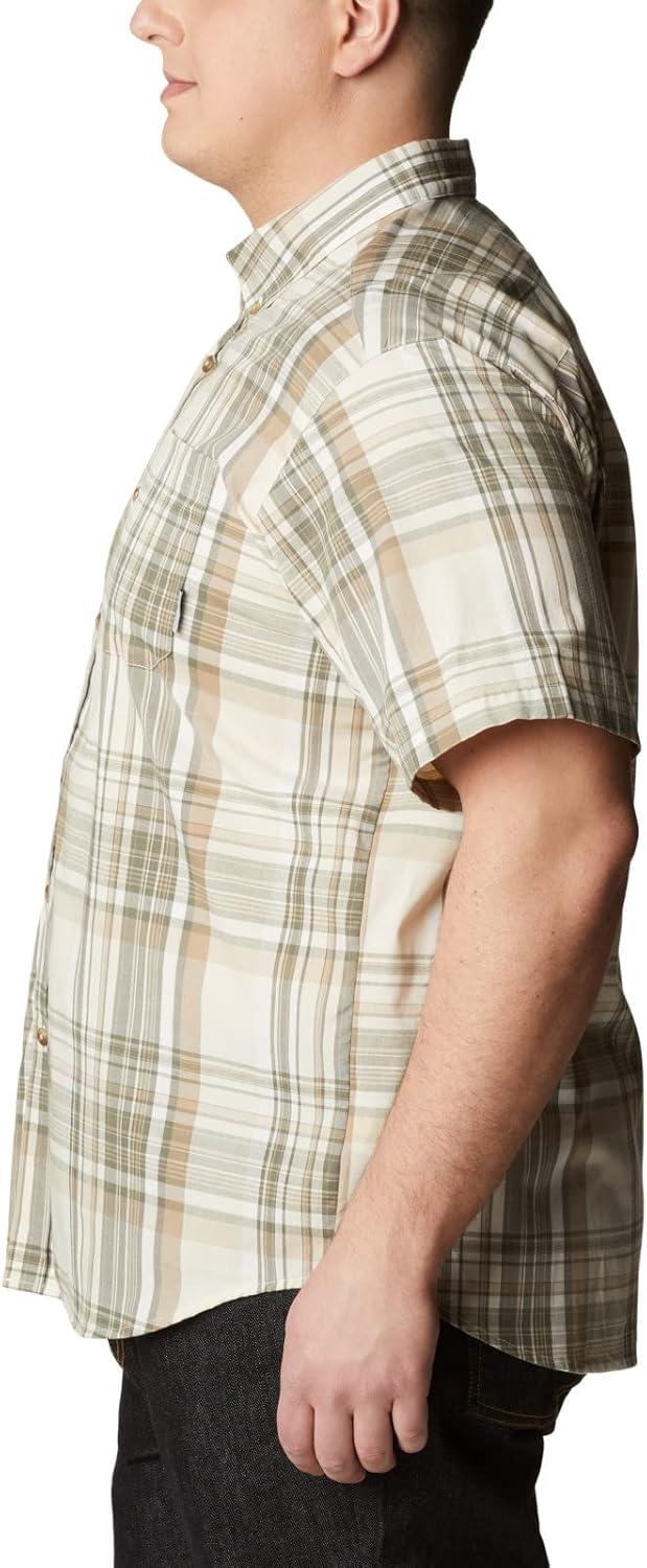 imageColumbia Mens Rapid Rivers II Short Sleeve ShirtAncient Fossil Plaid