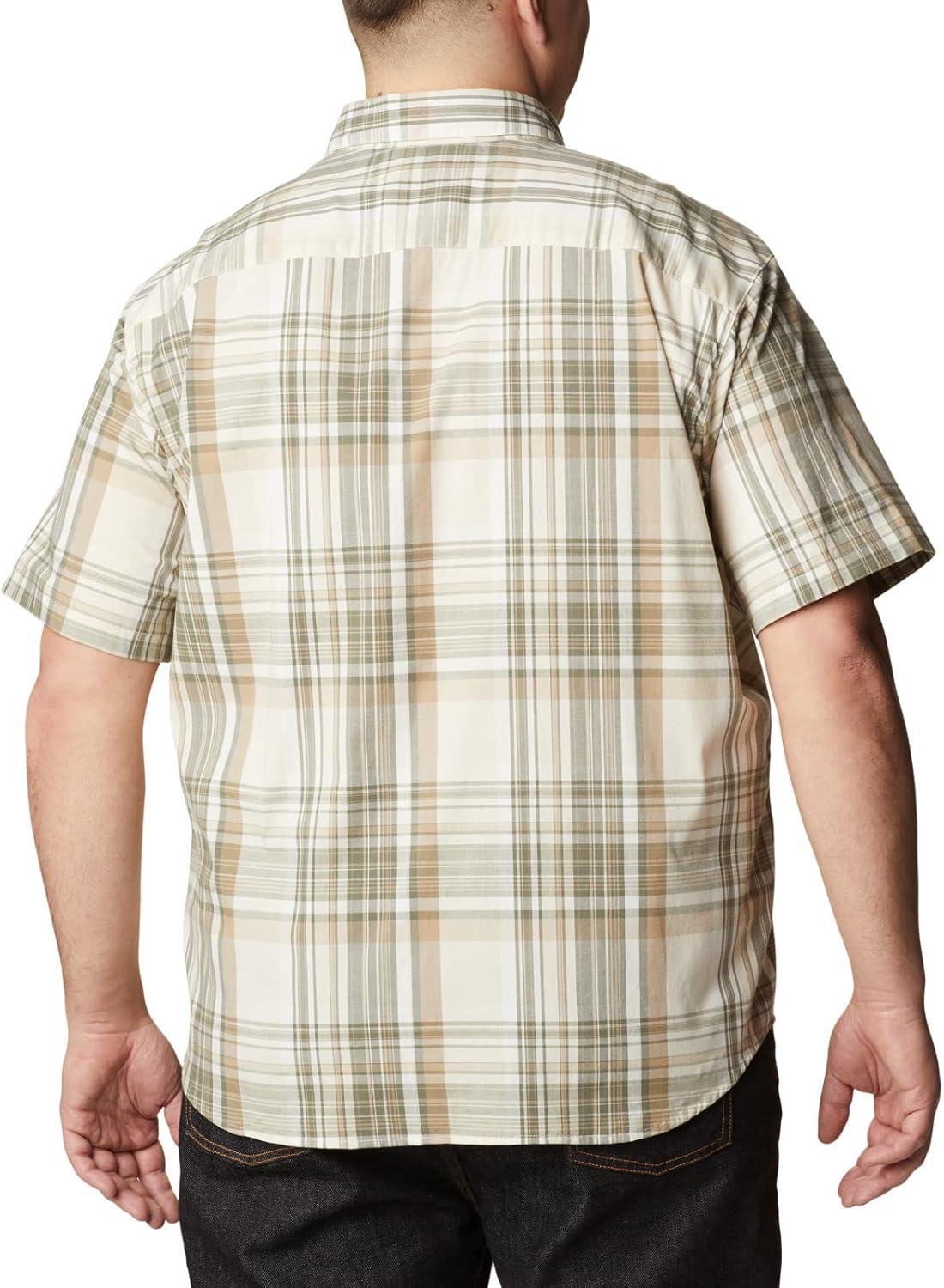 imageColumbia Mens Rapid Rivers II Short Sleeve ShirtAncient Fossil Plaid