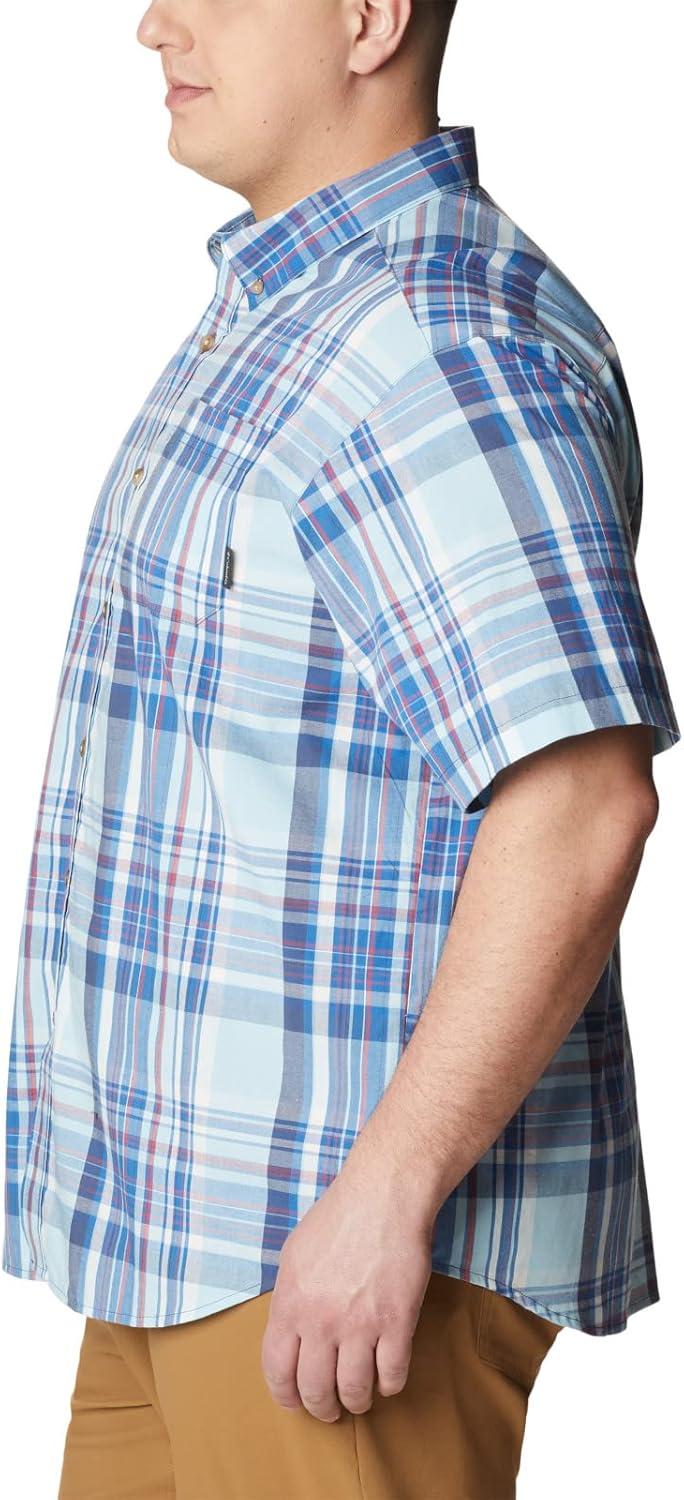 imageColumbia Mens Rapid Rivers II Short Sleeve ShirtBright Indigo Multi Plaid
