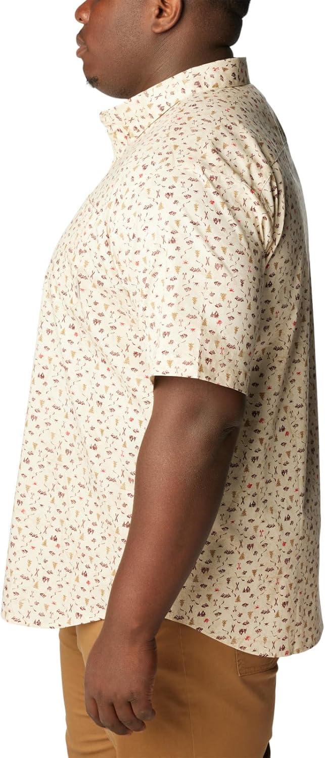 imageColumbia Mens Rapid Rivers II Short Sleeve ShirtChalkMakin Tracks Print
