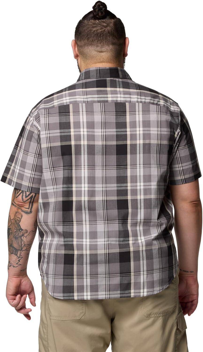 imageColumbia Mens Rapid Rivers II Short Sleeve ShirtCity Grey Multi Plaid