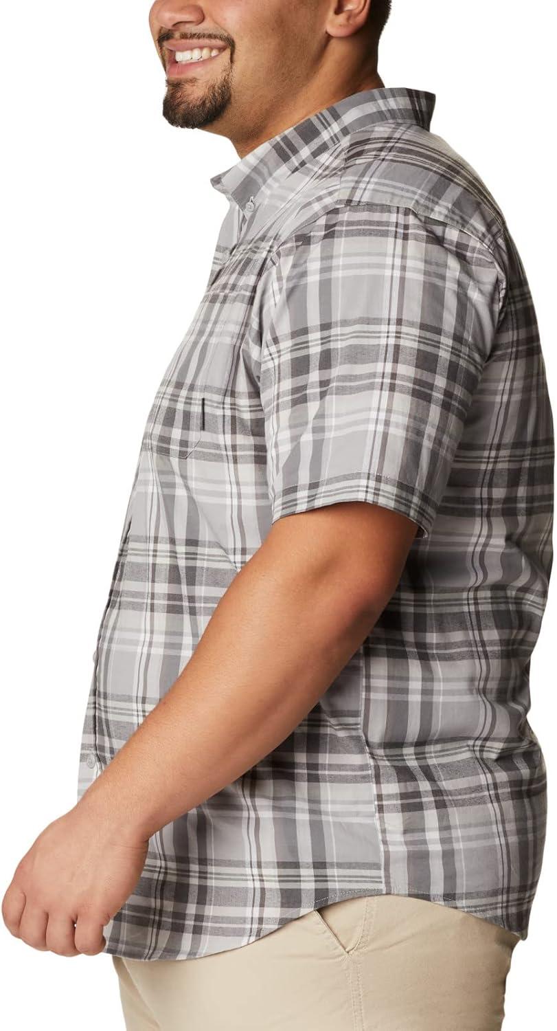 imageColumbia Mens Rapid Rivers II Short Sleeve ShirtColumbia Grey Multi Madras
