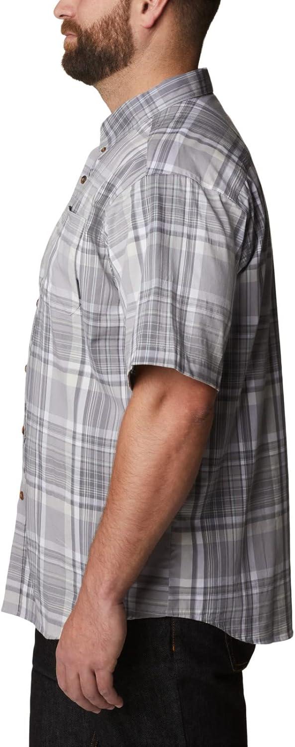 imageColumbia Mens Rapid Rivers II Short Sleeve ShirtColumbia Grey Plaid