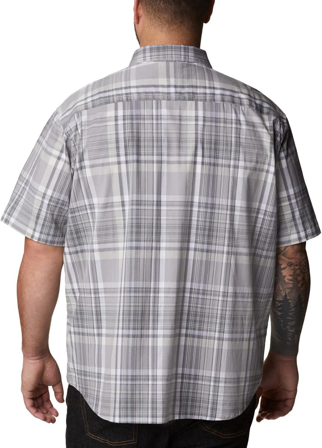 imageColumbia Mens Rapid Rivers II Short Sleeve ShirtColumbia Grey Plaid