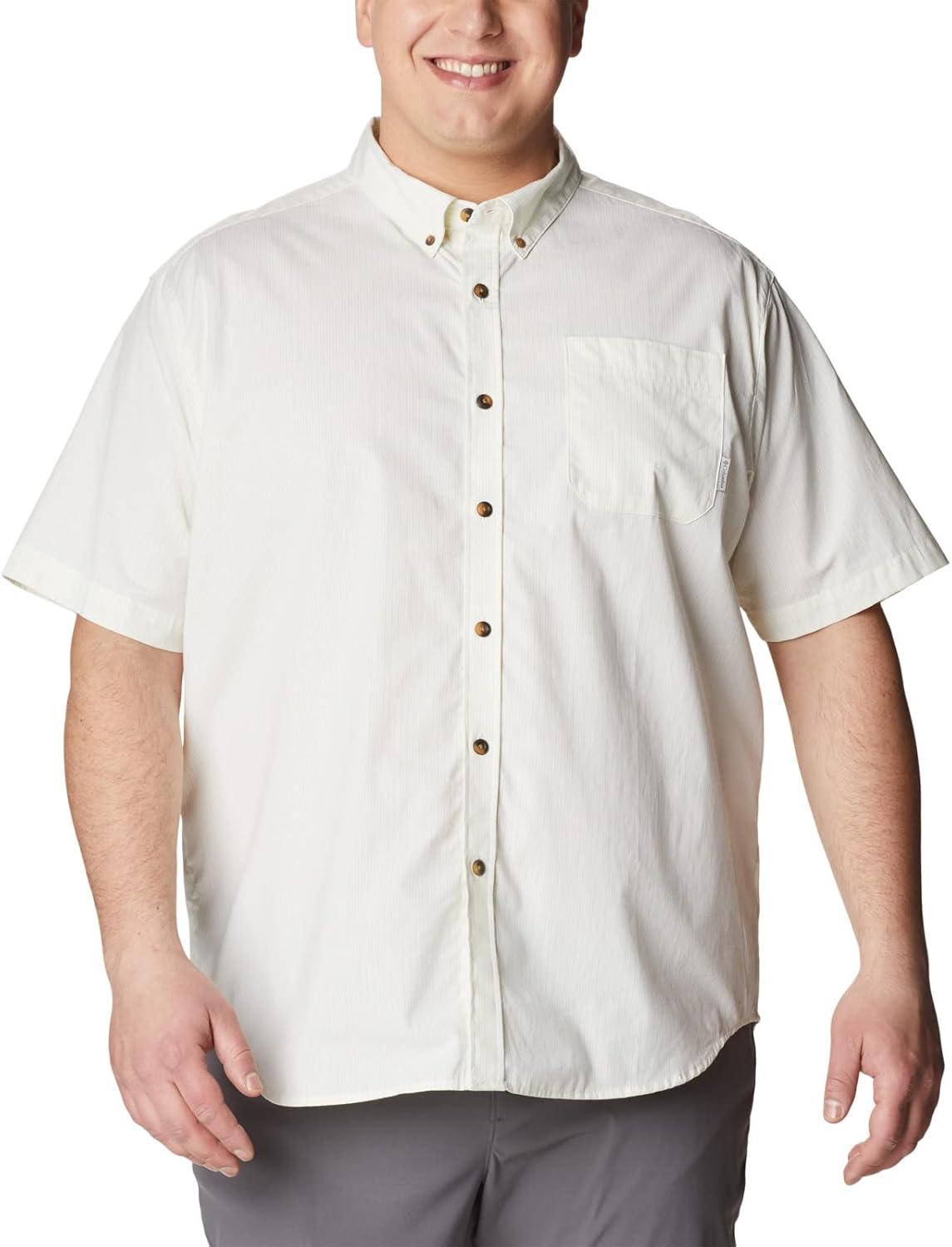 imageColumbia Mens Rapid Rivers II Short Sleeve ShirtCornstalk Stripe
