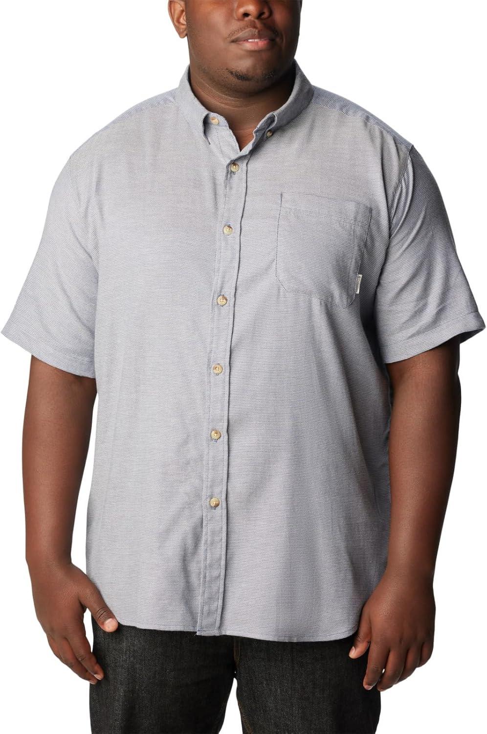 imageColumbia Mens Rapid Rivers II Short Sleeve ShirtDark Mountain Oxford
