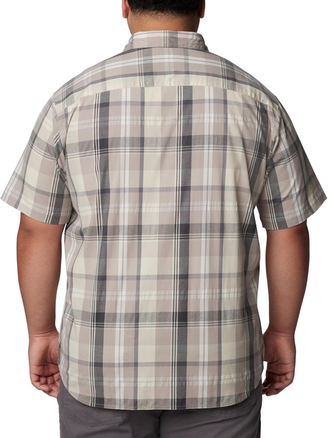 imageColumbia Mens Rapid Rivers II Short Sleeve ShirtFlint Grey Multi Plaid
