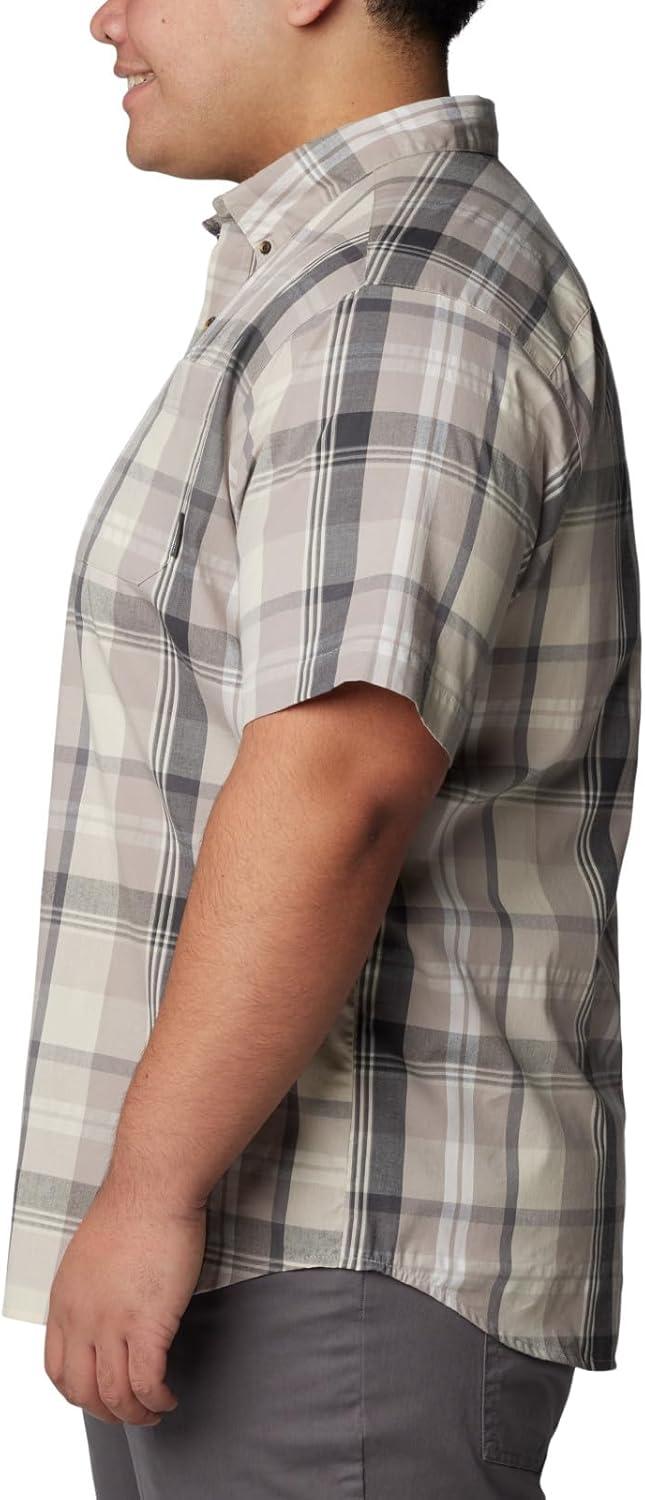 imageColumbia Mens Rapid Rivers II Short Sleeve ShirtFlint Grey Multi Plaid
