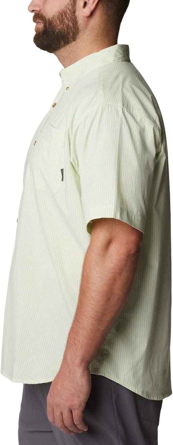 imageColumbia Mens Rapid Rivers II Short Sleeve ShirtIce Green Stripe