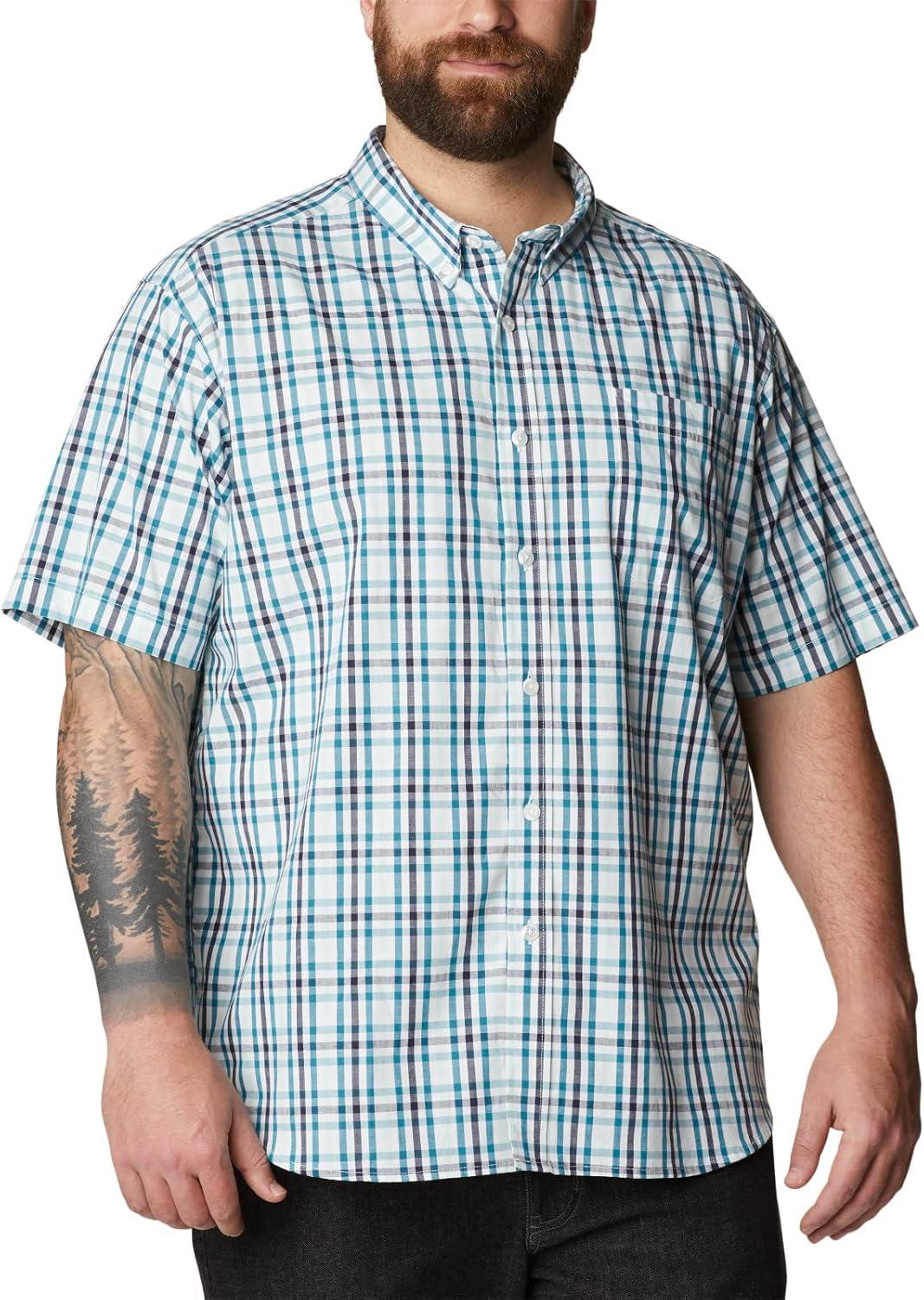 imageColumbia Mens Rapid Rivers II Short Sleeve ShirtIcy Morn Everyday Gingham