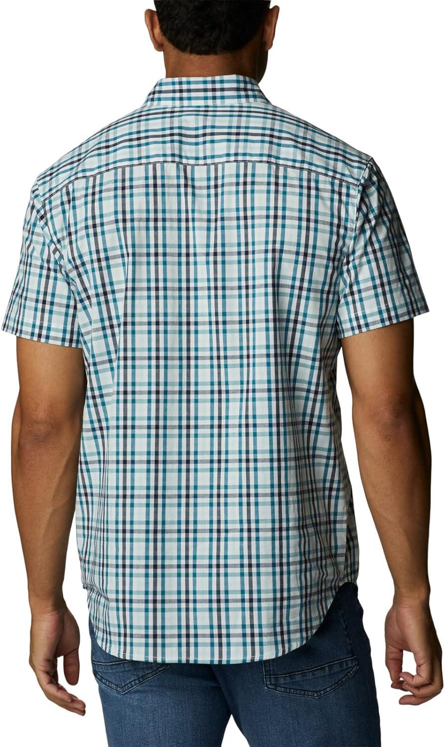 imageColumbia Mens Rapid Rivers II Short Sleeve ShirtIcy Morn Everyday Gingham