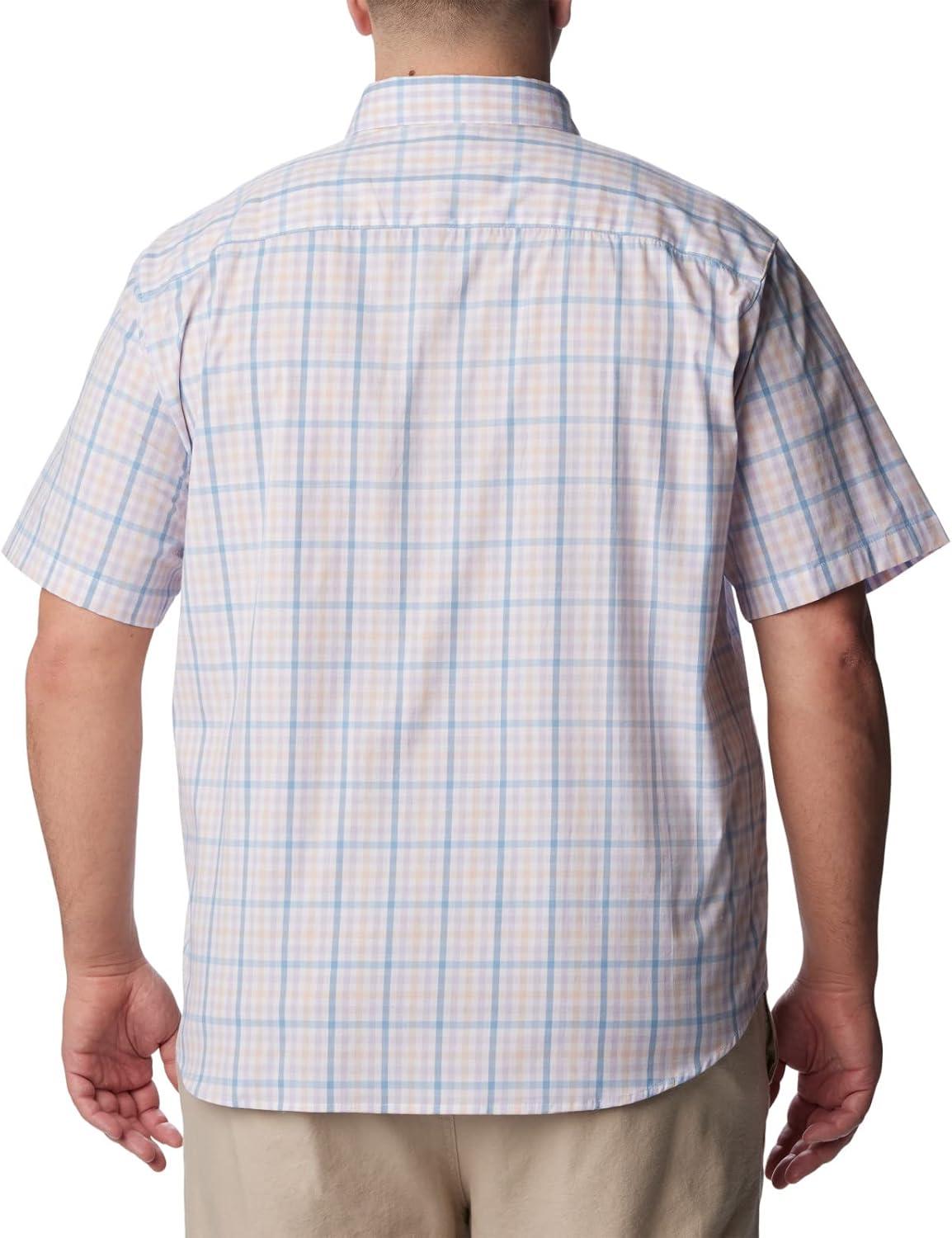 imageColumbia Mens Rapid Rivers II Short Sleeve ShirtJet Stream Multi Gingham
