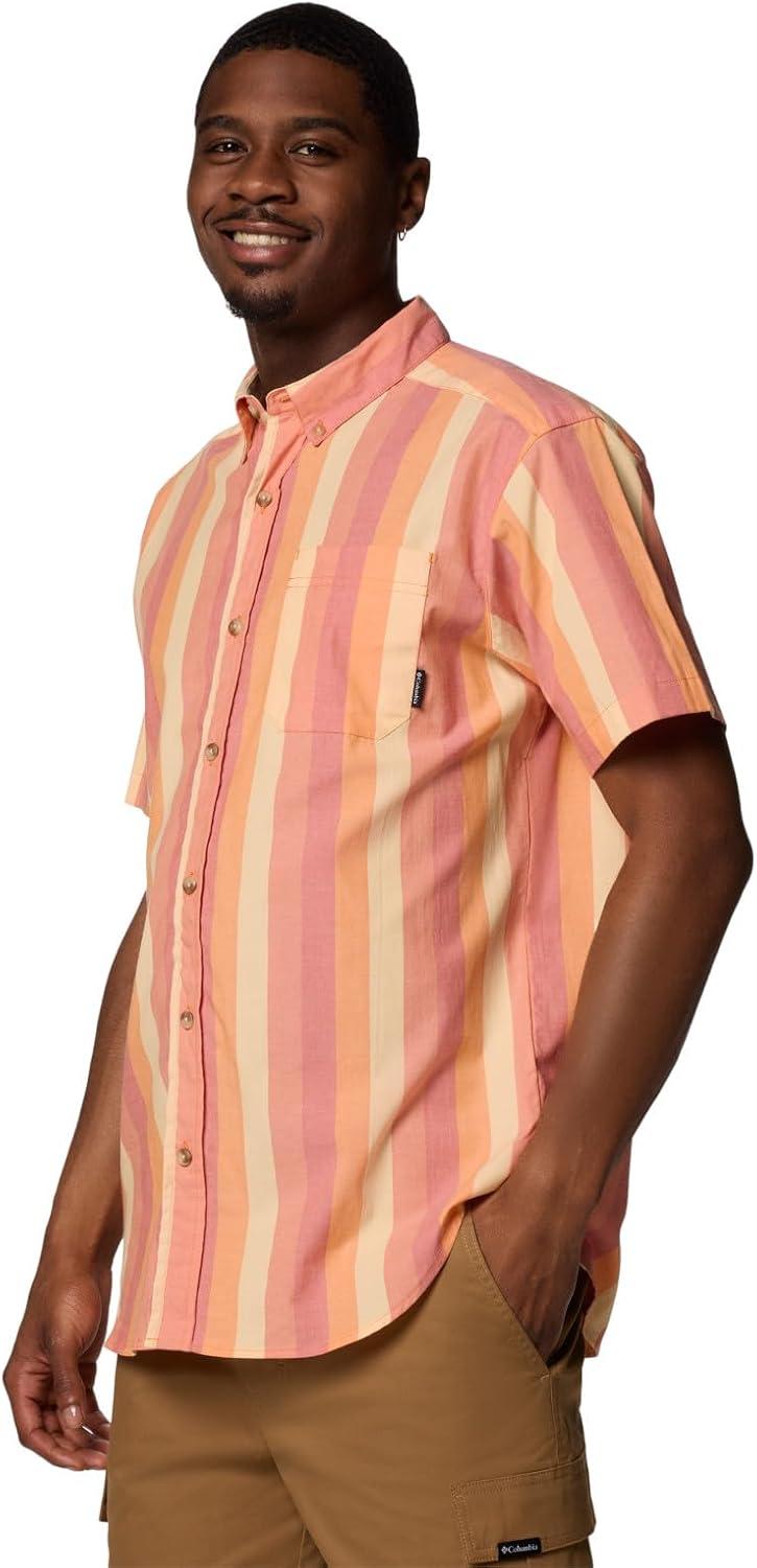 imageColumbia Mens Rapid Rivers II Short Sleeve ShirtKoi Wide Stripe