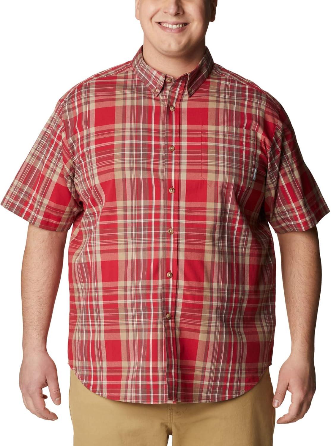 imageColumbia Mens Rapid Rivers II Short Sleeve ShirtMountain Red Multi