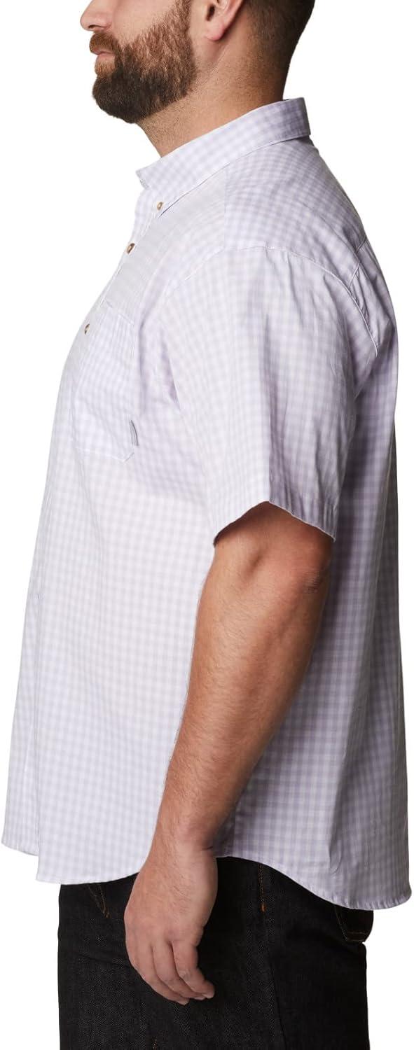 imageColumbia Mens Rapid Rivers II Short Sleeve ShirtPurple Tint Gingham