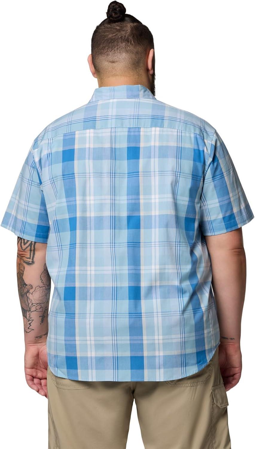 imageColumbia Mens Rapid Rivers II Short Sleeve ShirtRipple Blue Multi Plaid