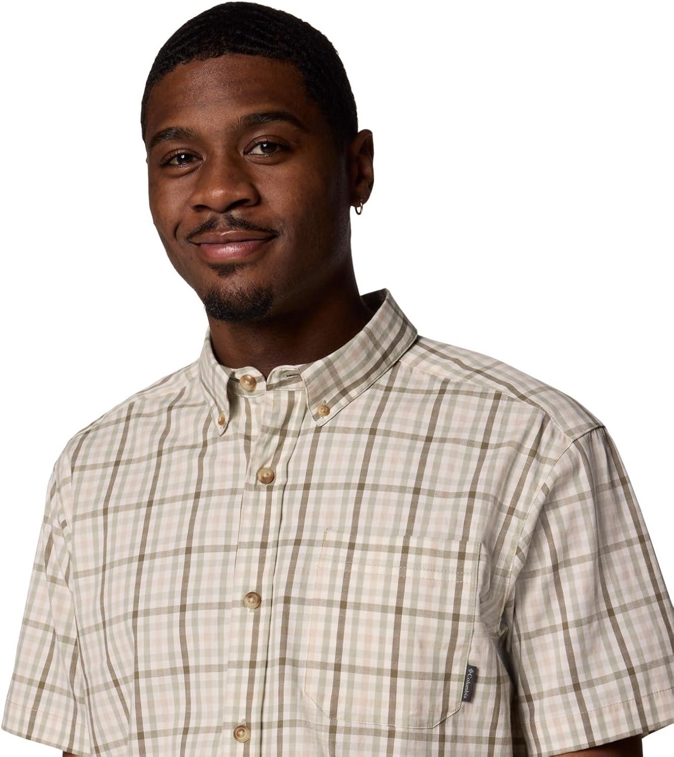 imageColumbia Mens Rapid Rivers II Short Sleeve ShirtSafari Multi Gingham