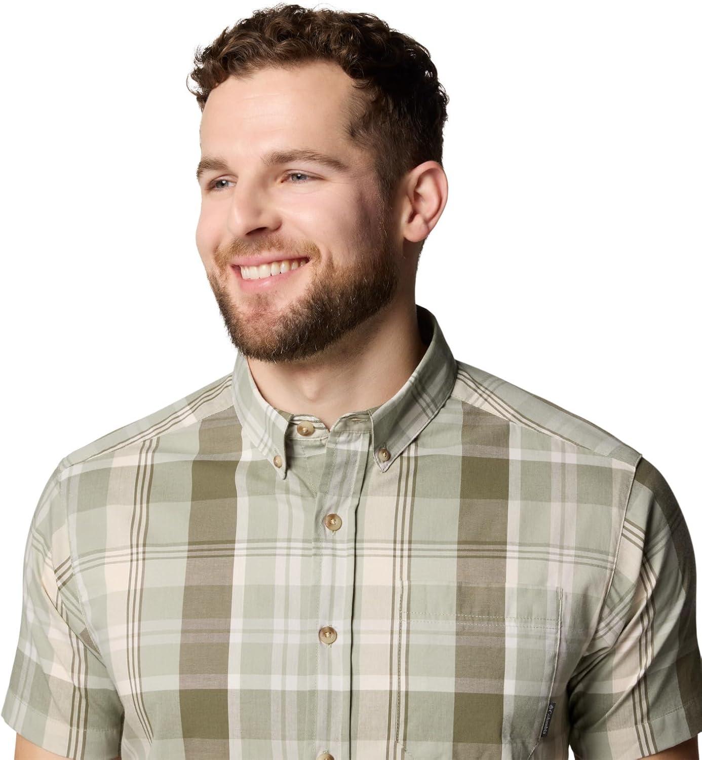 imageColumbia Mens Rapid Rivers II Short Sleeve ShirtSafari Multi Plaid