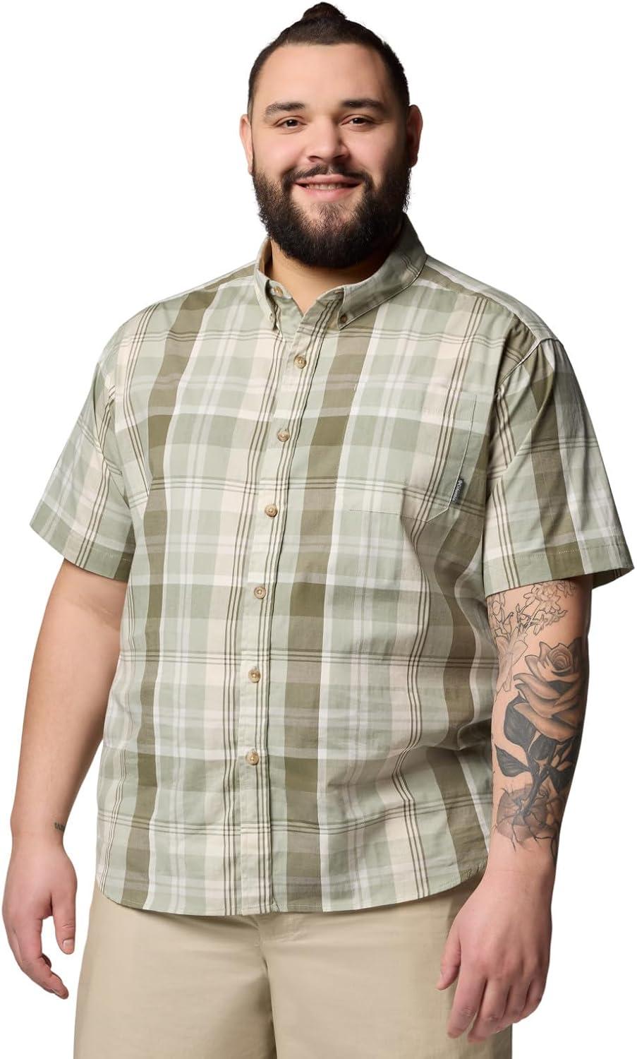 imageColumbia Mens Rapid Rivers II Short Sleeve ShirtSafari Multi Plaid