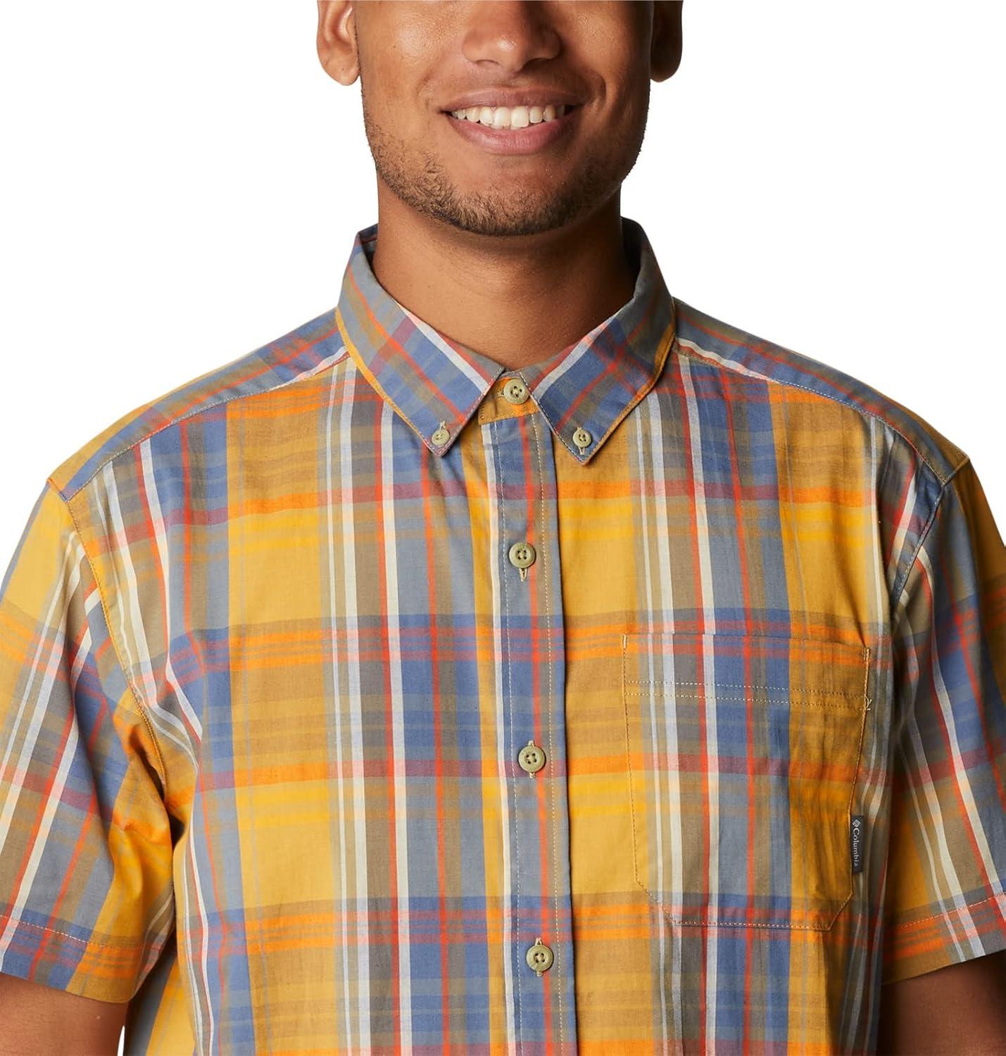 imageColumbia Mens Rapid Rivers II Short Sleeve ShirtSavory Multi Madras