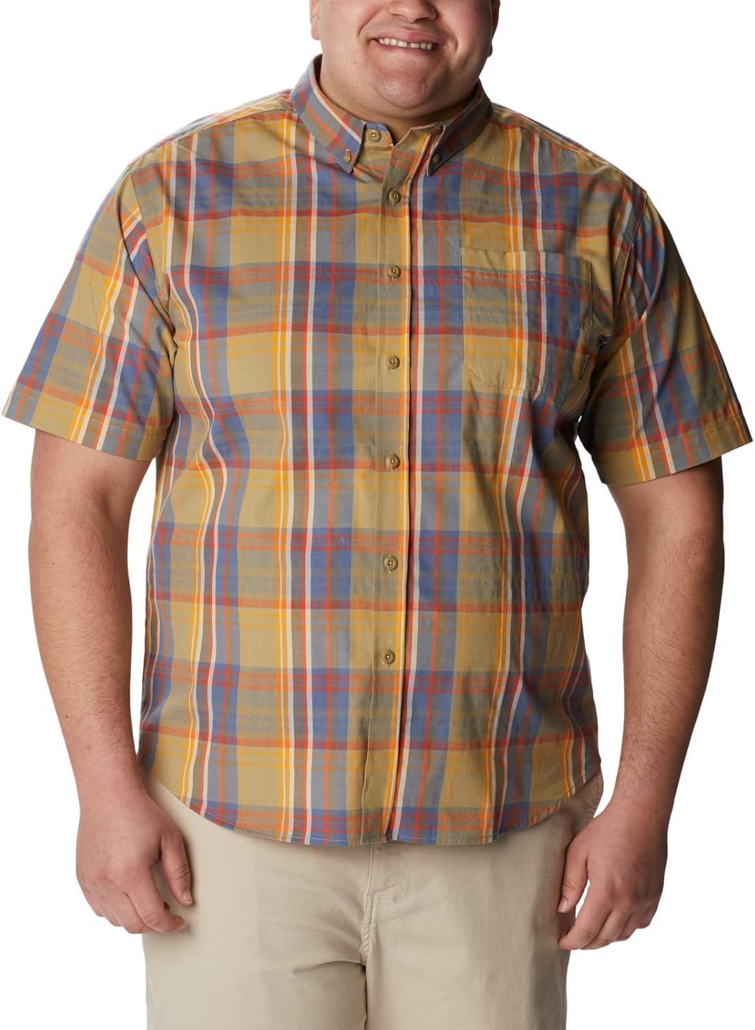 imageColumbia Mens Rapid Rivers II Short Sleeve ShirtSavory Multi Madras