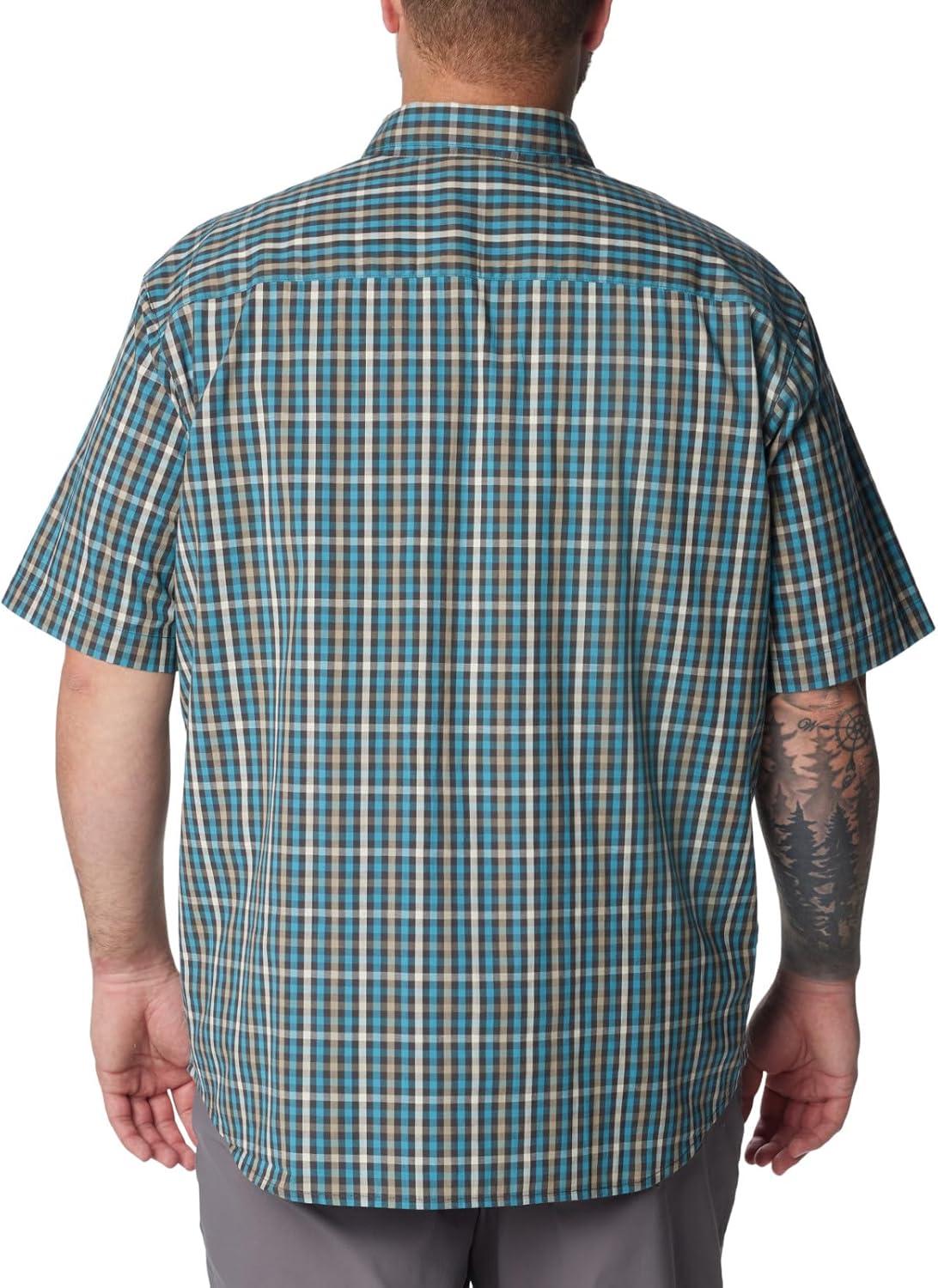 imageColumbia Mens Rapid Rivers II Short Sleeve ShirtShark Everyday Gingham