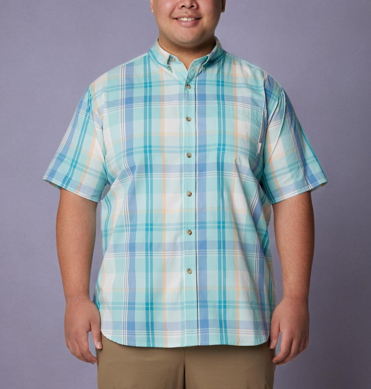 imageColumbia Mens Rapid Rivers II Short Sleeve ShirtSpray Multi Plaid