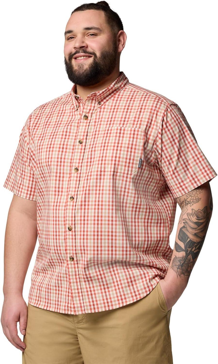 imageColumbia Mens Rapid Rivers II Short Sleeve ShirtTuscan Multi Gingham