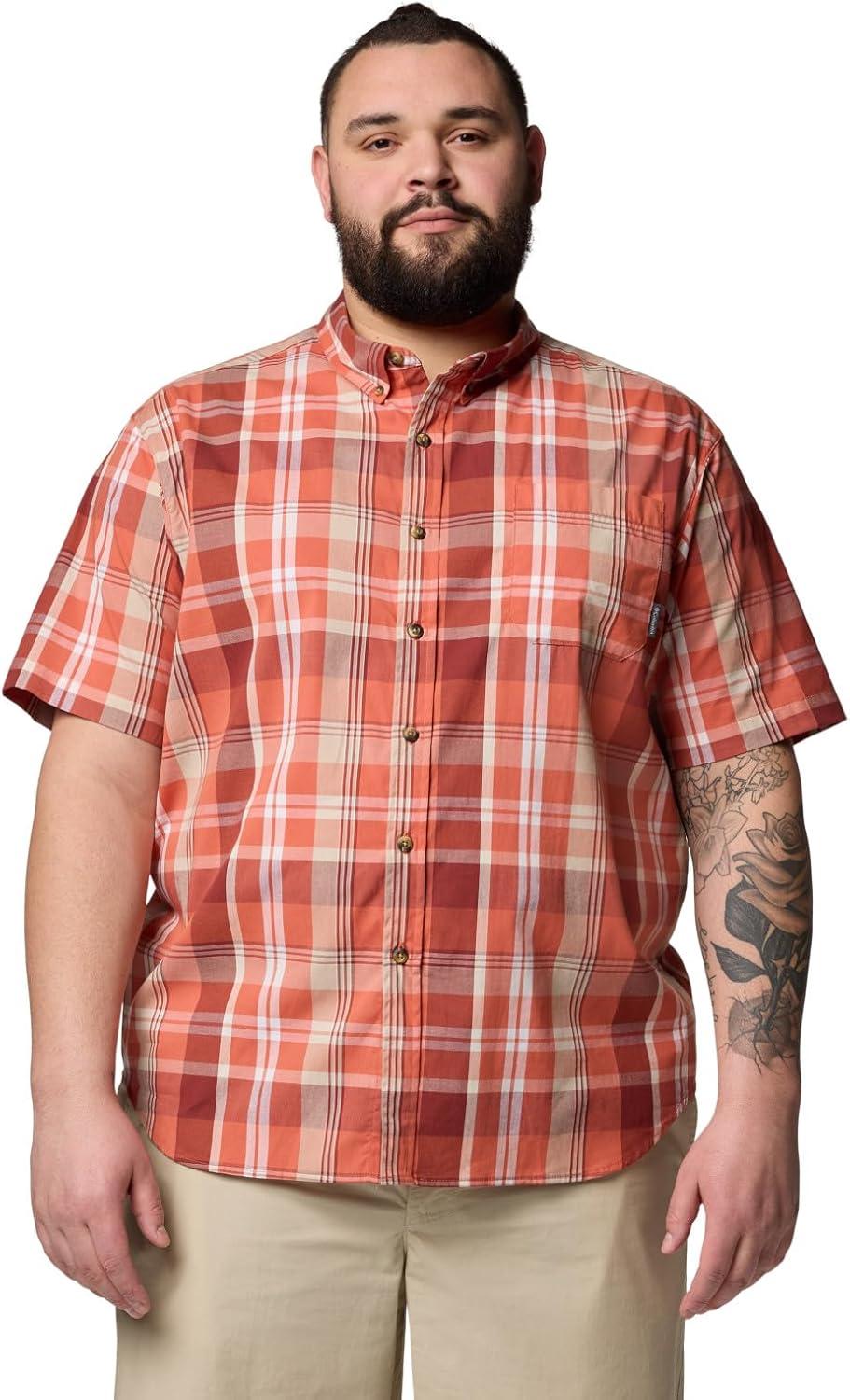 imageColumbia Mens Rapid Rivers II Short Sleeve ShirtTuscan Multi Plaid