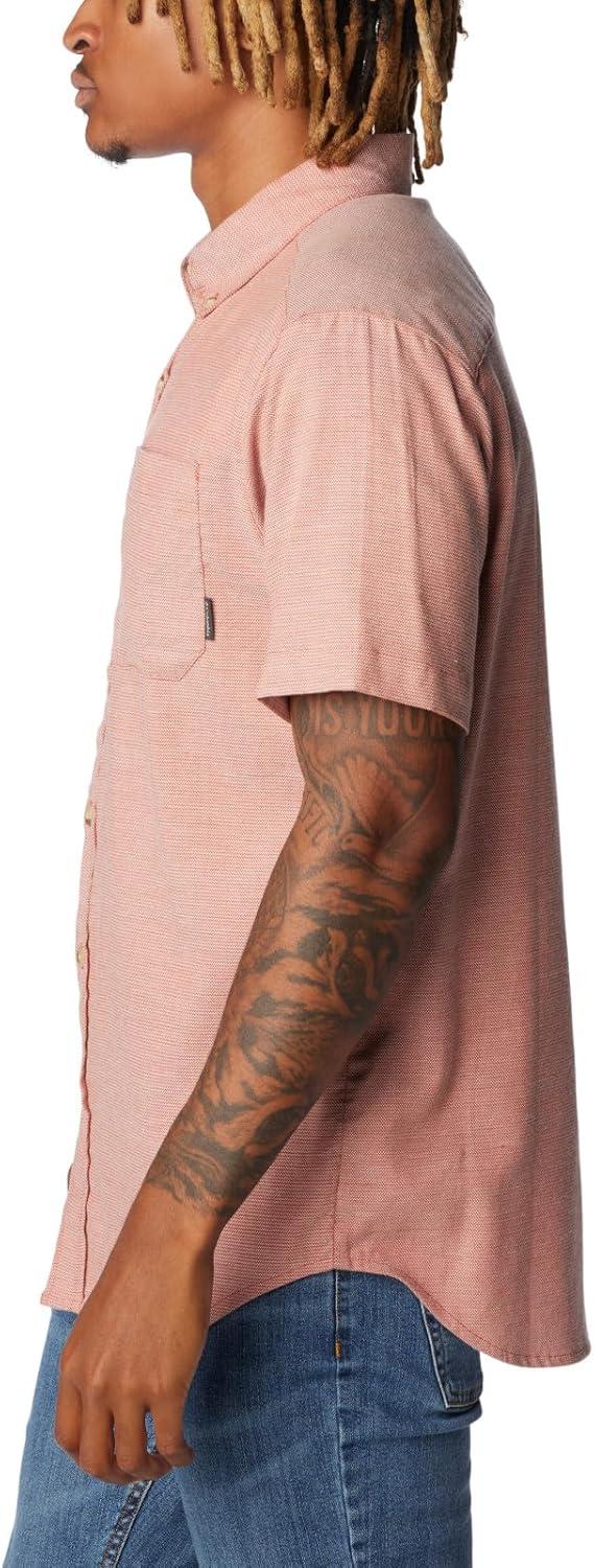 imageColumbia Mens Rapid Rivers II Short Sleeve ShirtWarp Red Oxford