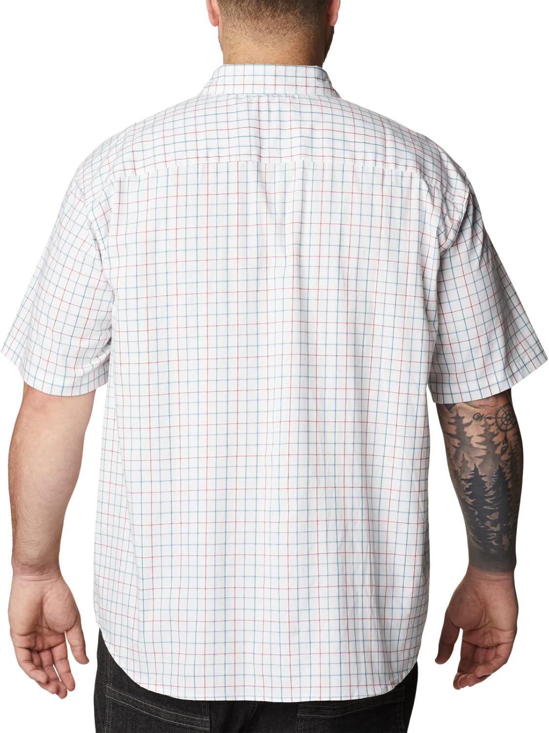 imageColumbia Mens Rapid Rivers II Short Sleeve ShirtWhite Grid