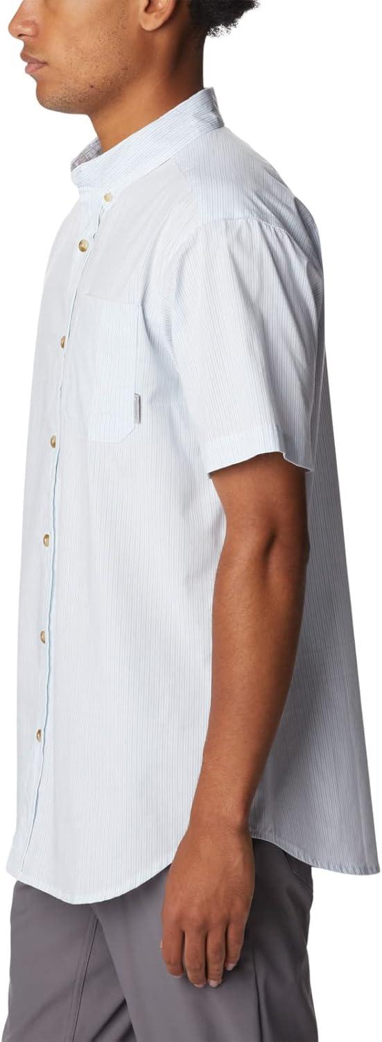 imageColumbia Mens Rapid Rivers II Short Sleeve ShirtWhite Stripe