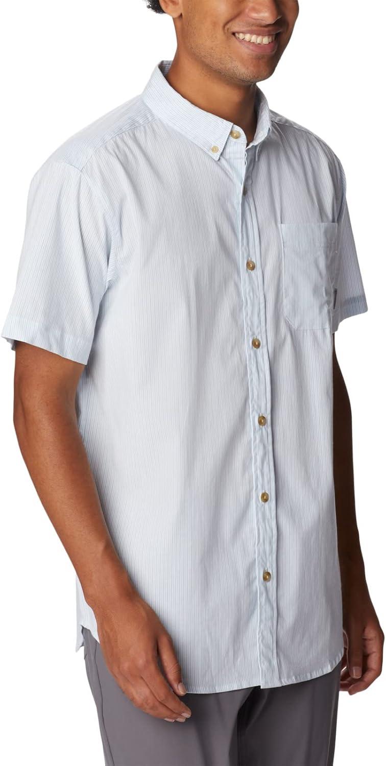imageColumbia Mens Rapid Rivers II Short Sleeve ShirtWhite Stripe