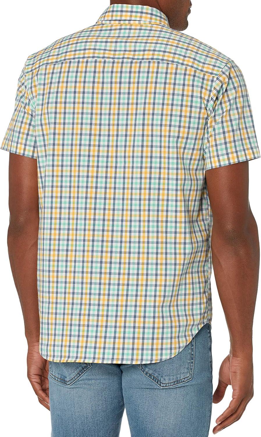imageColumbia Mens Rapid Rivers II Short Sleeve ShirtYellow Gingham