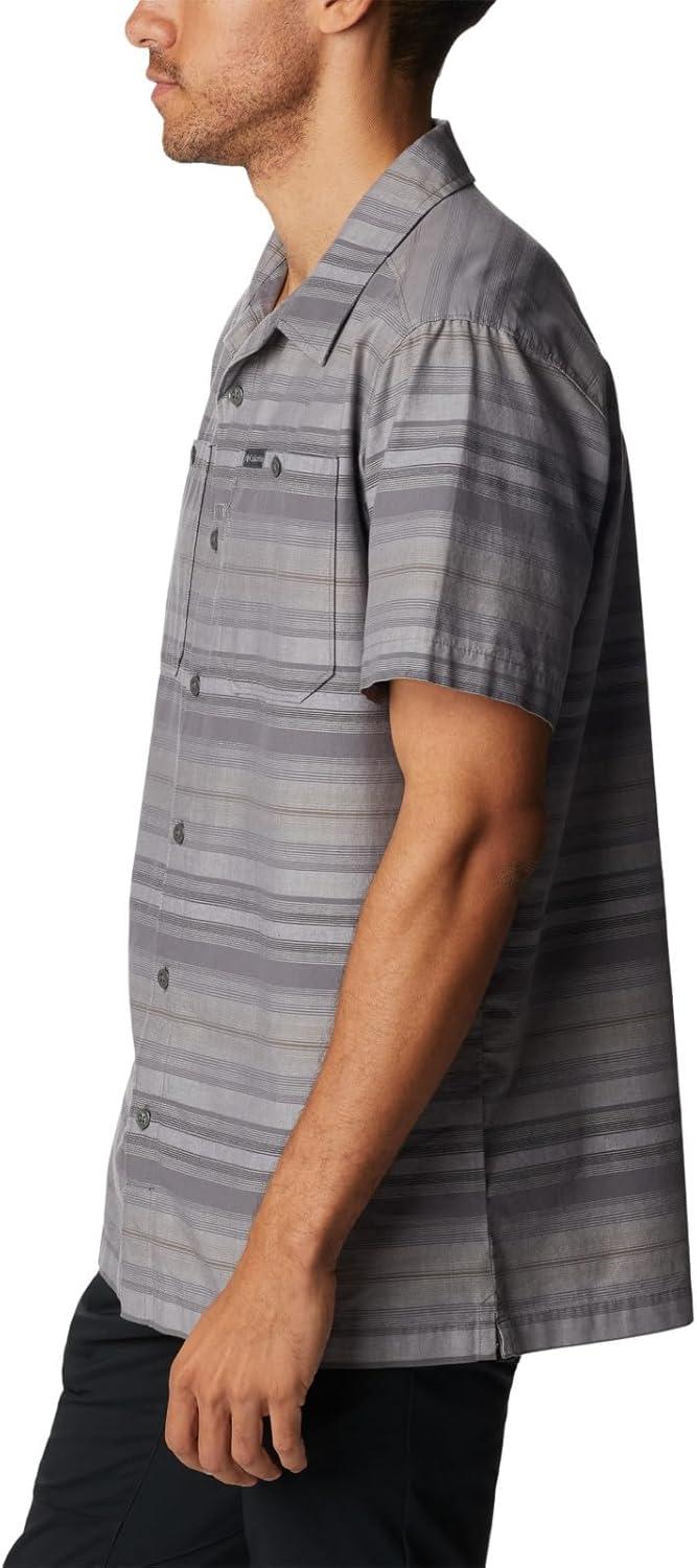 imageColumbia Mens Scenic Ridge Short SleeveCity Grey Stripe