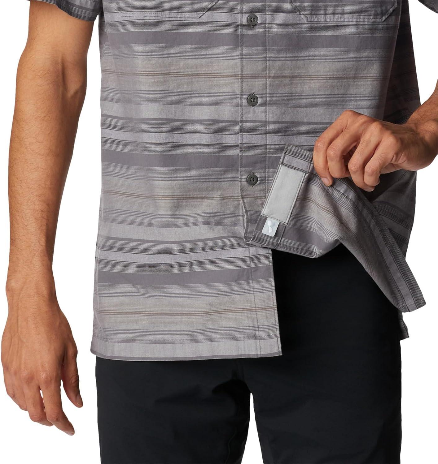 imageColumbia Mens Scenic Ridge Short SleeveCity Grey Stripe
