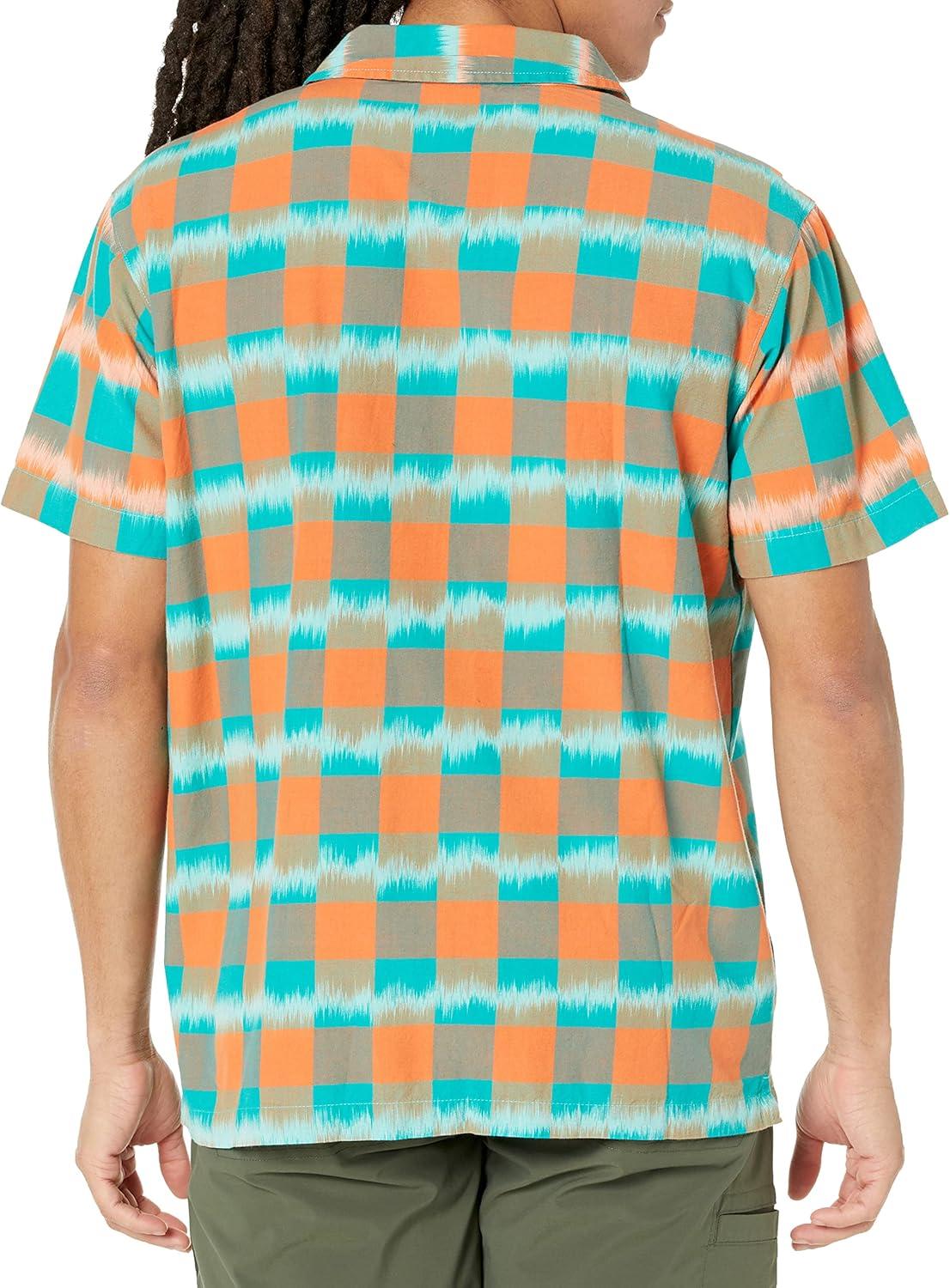 imageColumbia Mens Scenic Ridge Short SleeveDesert Orange Ikat