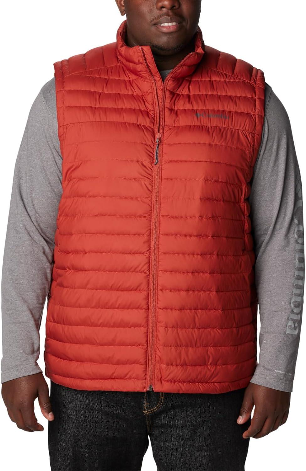 imageColumbia Mens Silver Falls VestWarp Red