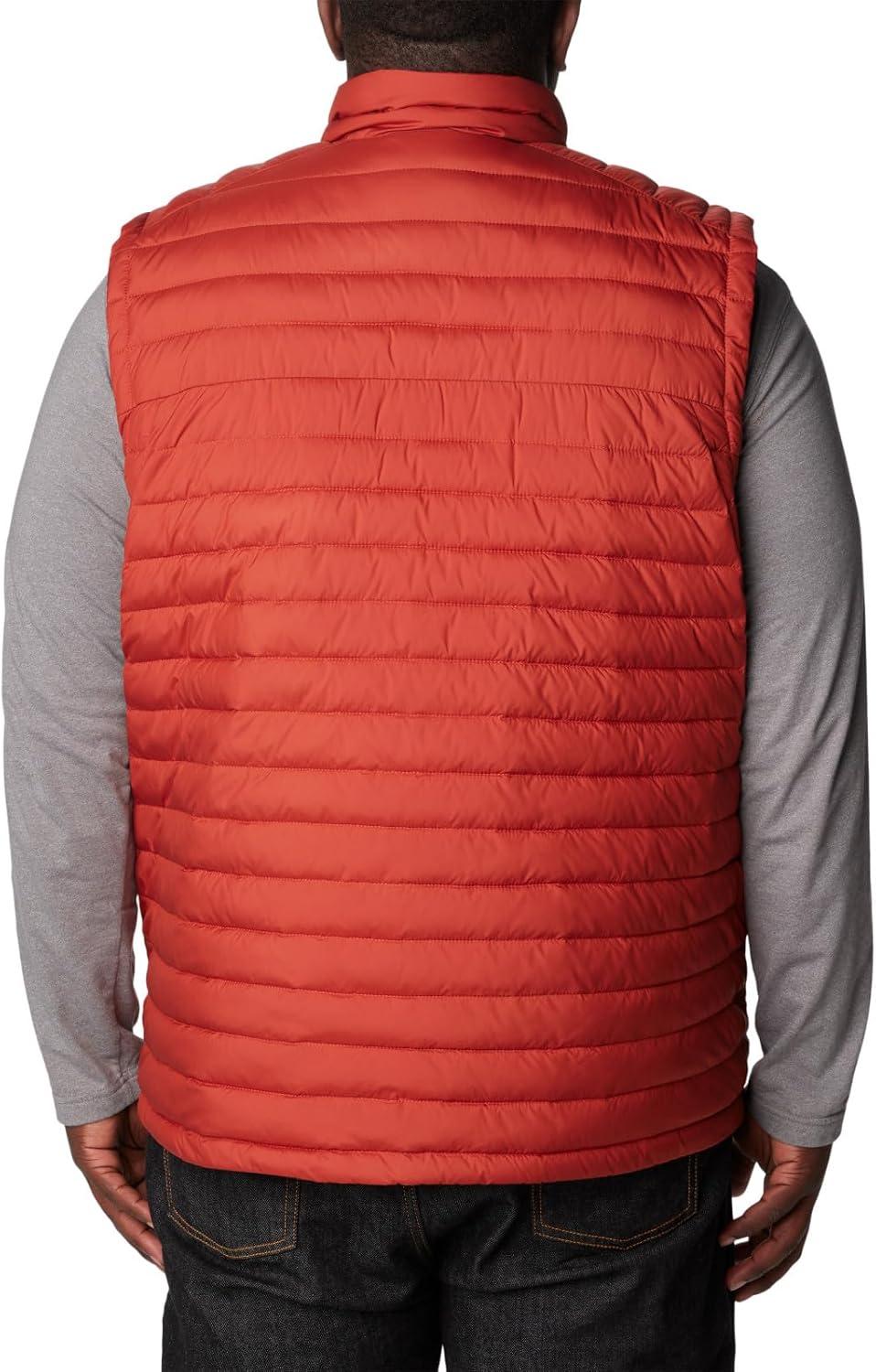 imageColumbia Mens Silver Falls VestWarp Red