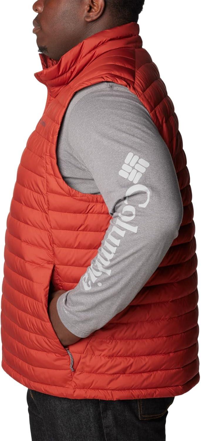 imageColumbia Mens Silver Falls VestWarp Red