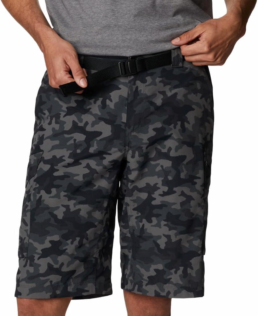 imageColumbia Mens Silver Ridge Printed Cargo ShortBlack Mod Camo