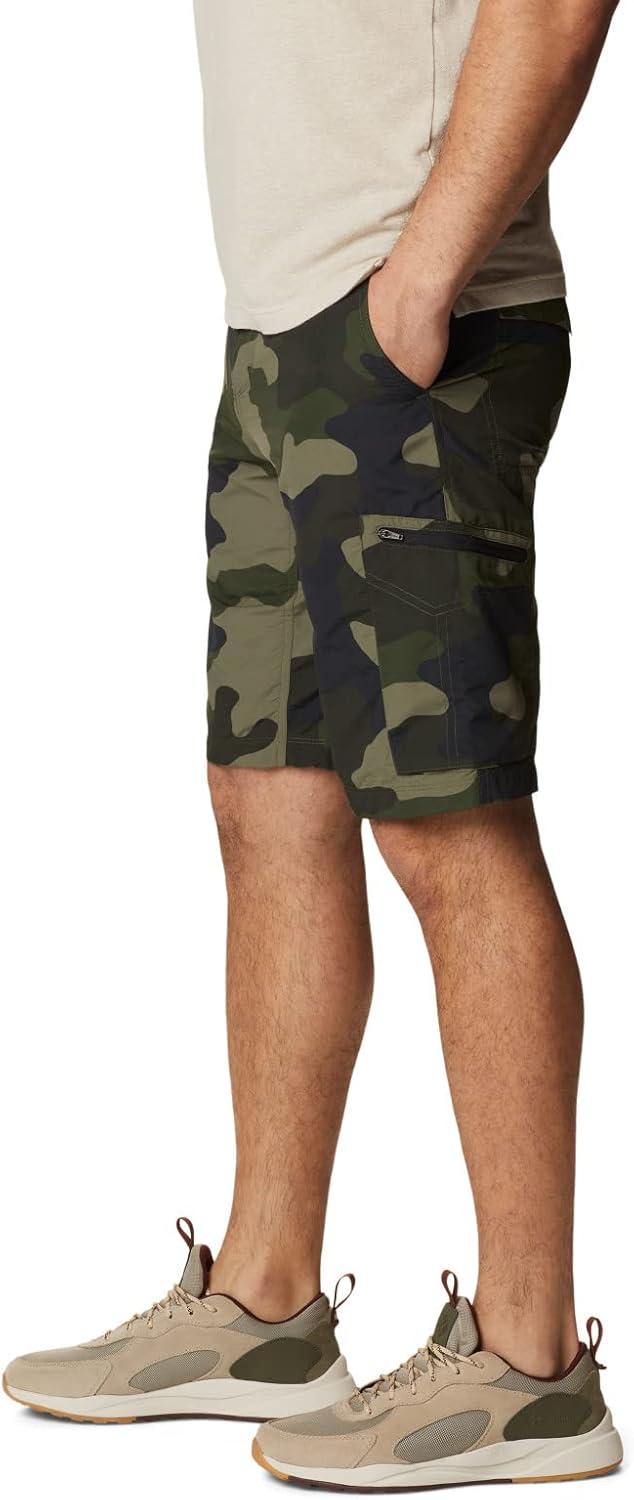 imageColumbia Mens Silver Ridge Printed Cargo ShortStone Green Mod Camo