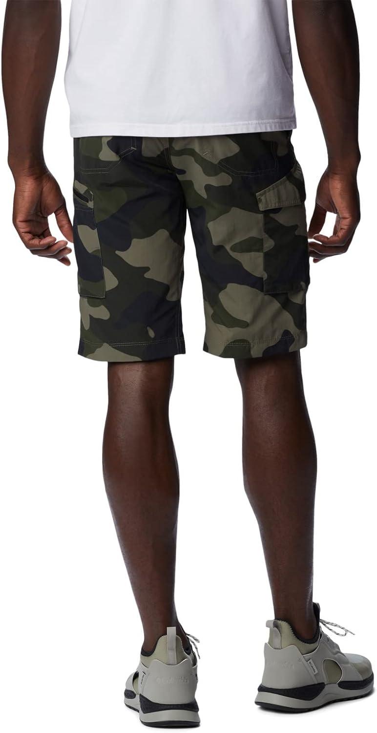 imageColumbia Mens Silver Ridge Printed Cargo ShortStone Green Mod Camo